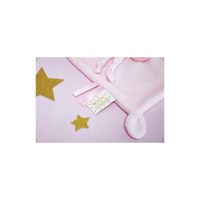 Doudou Lapin - BABYNAT - Misty rose - 23 cm - Pour bébé dès la naissance