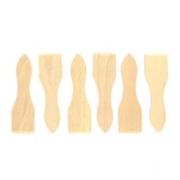 Lot de 6 spatules à raclette en bois Fackelmann Wood Edition ref. 8641650