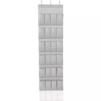 Range-chaussures Mural 24 Poches - Nylon - 48x163cm - Avec Crochets