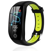 TD® Bracelet d'écran couleur Smart Sports Fréquence cardiaque pression artérielle Bracelet de rappel intelligent Bluetooth étanche