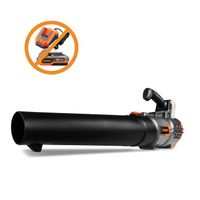 Souffleur De Feuilles Sans Fil FUXTEC FX-E1LB20 20V - Batterie 4Ah + Chargeur Inclus - Silencieux Et Puissant