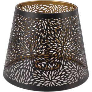 Barabesty Lot de 6 abat-jours noirs avec doublure dorée Barabesty Lot de 6 abat-jours noirs avec doublure dorée