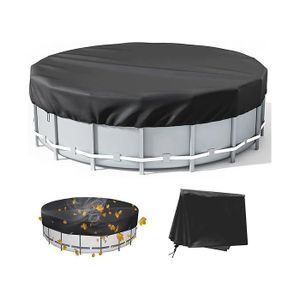 Bâche Protection Ronde Polyéthylène 5m Diamètre - Bâche Verte 210g/m²