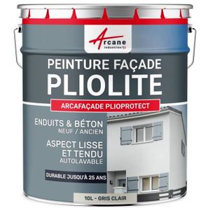 PEINTURE - VERNIS Peinture hydrofuge pliolite façade mur crépi - ARC