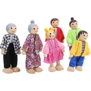 THÉÂTRE - MARIONNETTE Ensemble de marionnettes de famille Tbest - Jouet 