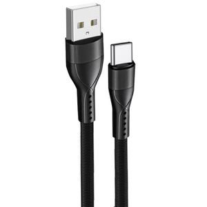 CÂBLE TÉLÉPHONE Câble USB-C 3A Nylon Charge Rapide pour Samsung Ga