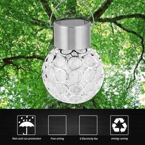 LAMPE DE JARDIN  Drfeify Lampe à suspension à boule solaire Boule s