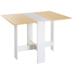 Petite table pliante pour la cuisine Napoca - 65,5 x 37,5 x 47,5 cm - en  Bois et métal - Marron foncé - Versa - Cdiscount Maison