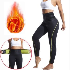 PANTALON DE SUDATION Legging de Sudation Femme avec Ceinture Effet Sauna Pantalon Chauffant de Sport Vetement pour Transpiration Body Grande Taille