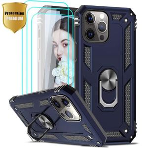 Coque de téléphone PC et TPU avec protection de caméra coulissante pour  iPhone 13 Pro - PrimeCables® - Noir