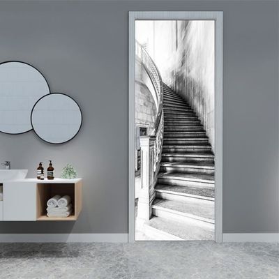 Autocollants De Porte Hexagone Géométrique Noir Abstrait 77 X 200 Cm Papier Peint 3D Trompe L'Oeil Pour De Placard Cuisine Affiche Autocollant De Porte 3D Autocollant De Décoration De Voile De - Phot Autocollants De Porte Hexagone Géométrique Noir Abstrait 77 X 200 Cm Papier Peint 3D Trompe L'Oeil Pour De Placard Cuisine Affiche Autocollant De Porte 3D Autocollant De Décoration De Voile De - Phot