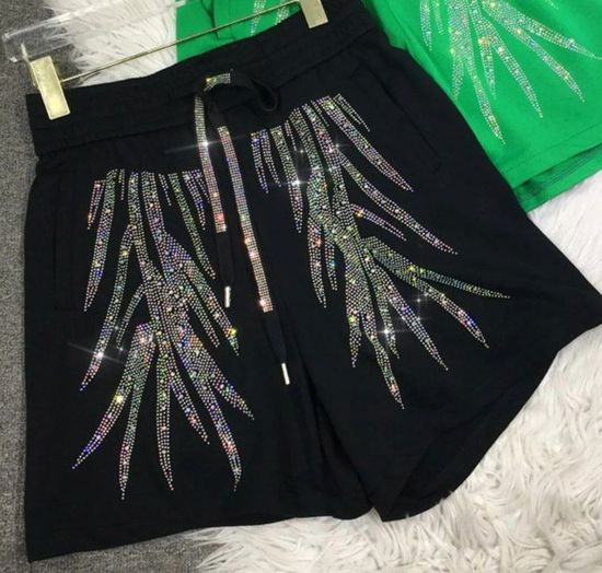 RLEHJN Short En Coton Femme Legging Court D'Été Short Taille