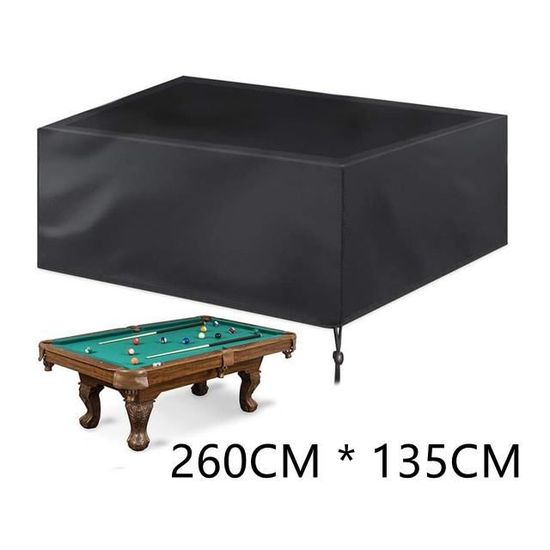 Housse De Protection Table De Billard 7/8/9 Pieds - Tissu Oxford 210D Imperméable Anti-UV