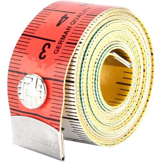 Ruban Mesure Poids Bétail MOGOULUA 150cm - PVC Rétractable - Pour Bovins Et Porcs