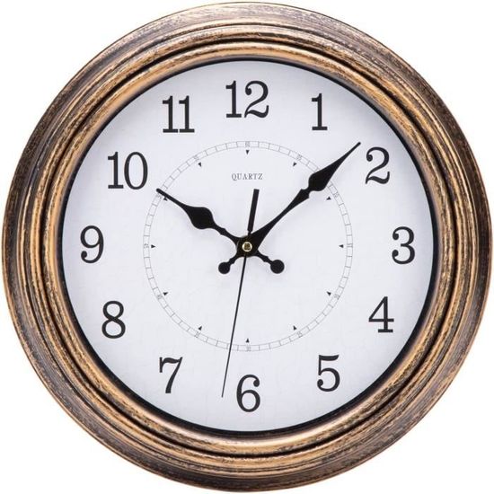 Bleu Horloges d'extérieur étanches de 30,5 cm pour décoration de