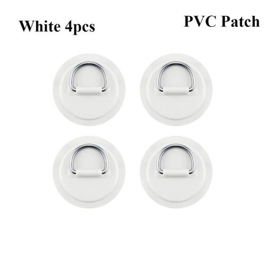 Niiyen 4 Pièces D Anneaux Patch en Acier Inoxydable D