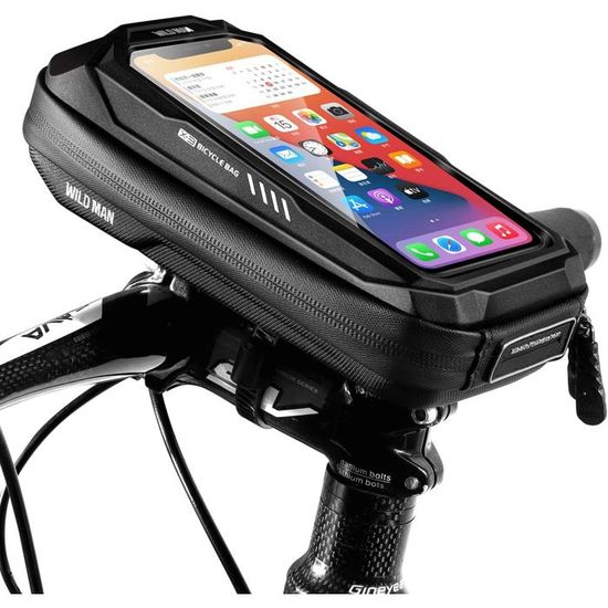 Support Téléphone Vélo – Aluminium, Ajustable, Pour Guidon VTT/route