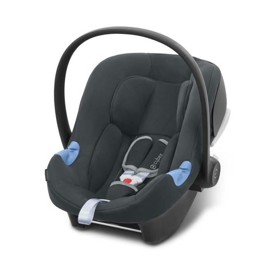 Coque CYBEX Aton B i Size Steel Grey Groupe 0 Dos route