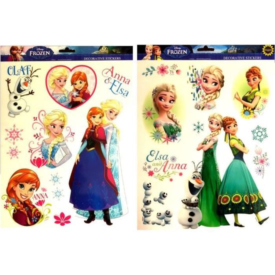 Lot De 50 Autocollants La Reine Des Neiges - Neufs, Parfaits Pour Décorer Chambres, Cahiers, Gobelets