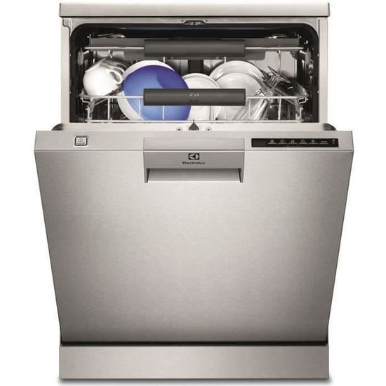 Lave-vaisselle pose libre ELECTROLUX ESF8650ROX Série 700 - 15 couverts - L60cm  - 44dB - Inox/silver