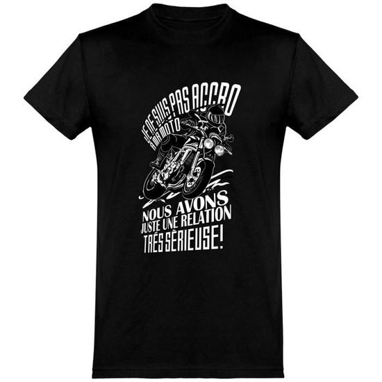 JPeux Pas Jai Moto Tshirt Maillot Motard T-Shirt