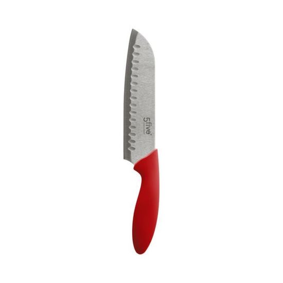 Secret de Gourmet - Lot de 3 couteaux japonais essentiel Rouge