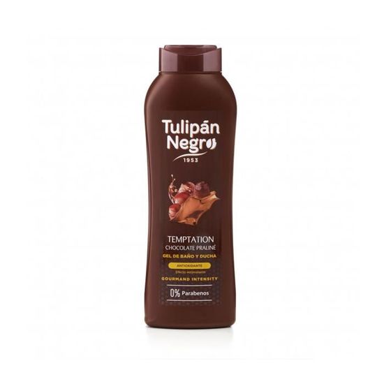 Tulipan Negro Gel douche Gourmandise Intense Chocolat praliné 650