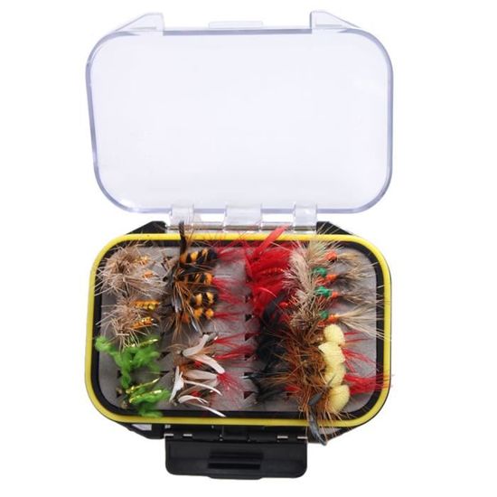 Lot De 6 Mouches à Truite 'Snipe & Purple' - Tailles Au Choix - Mouches Noyées (Wet) - Fabriqué Au UK