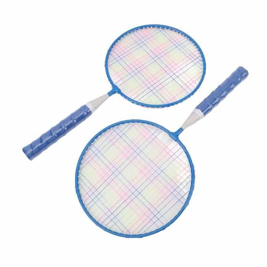 Paire De Raquettes De Badminton Légères Débutants - Cadre Alliage, 670 Mm, Avec 3 Volants Et Sac - 9