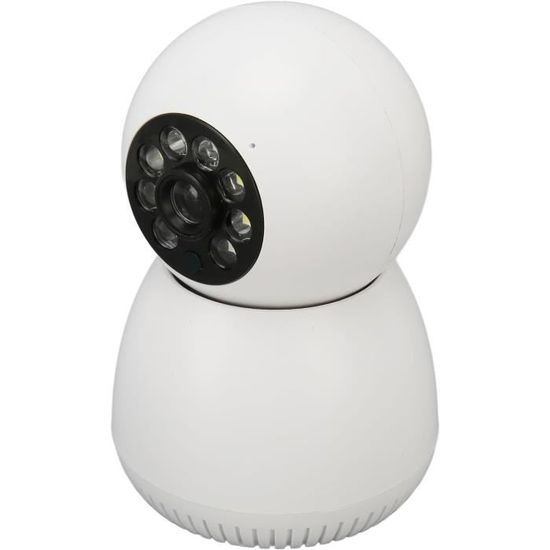 Caméra Robot Mobile 1080p Double Objectif - Surveillance Intérieure, Vision Nocturne, Audio Bidirectionnel - Blinky Bot