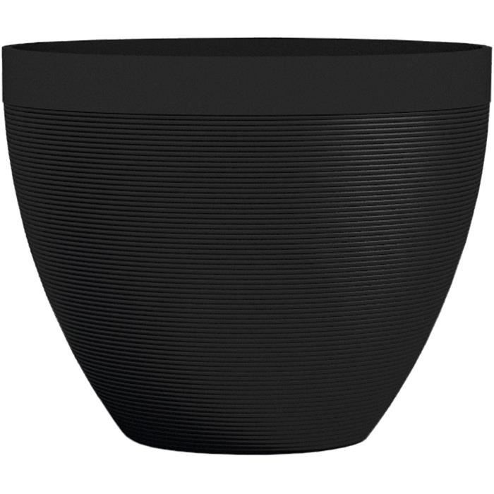 Plant pot Garden ID Black 40 x 34 cm