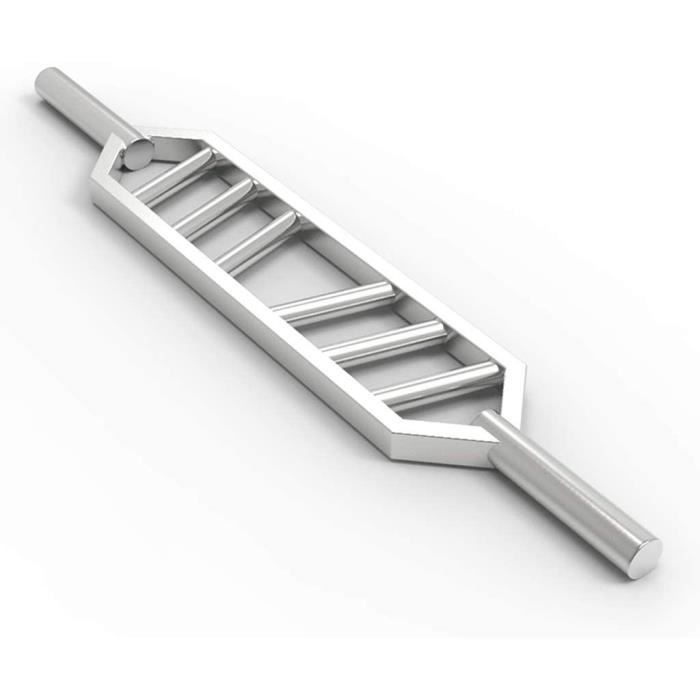 Appareils Jambes et Cuisses T Bar Row en Acier Inoxydable Barbell Haltérophilie Tige De Traction Dure Anneau De Presse Tige Pression