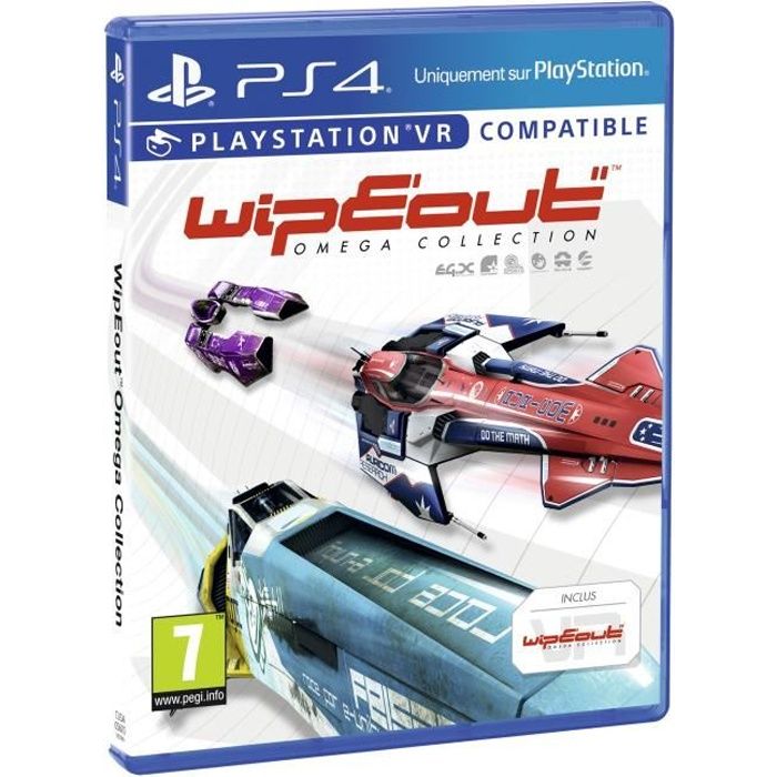 WipEout Omega Collection Jeu PS4/PSVR 