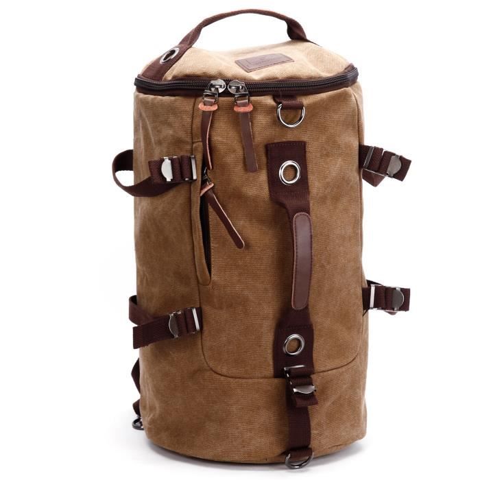 Grand Sac Dos Epaule bandouliere Militaire Marche Camping Randonnée Sport Unisexe