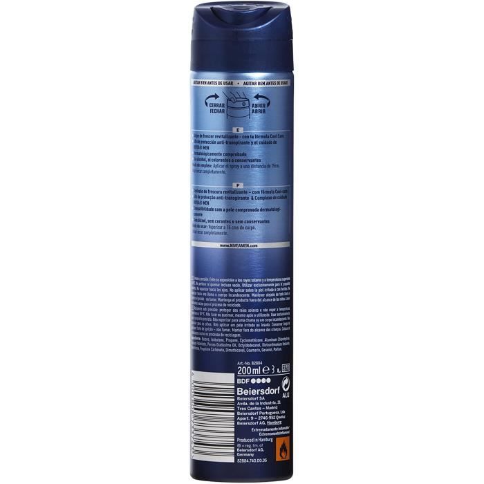 Déodorants et anti-transpirants Nivea Men Cool Kick Déodorant 72221