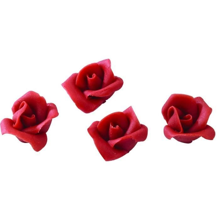 ROSES ROUGES pâte d'amande P/35