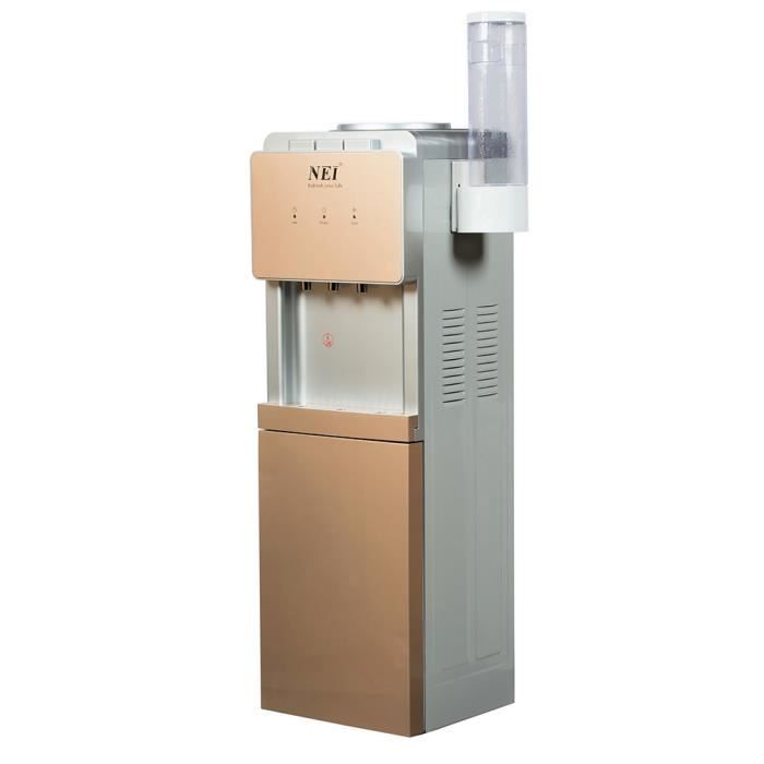 Distributeur d'eau au sol-NEI HSM-310LB-porte-gobelet-Blanc