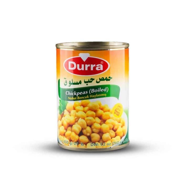Pois chiches en conserves 400 gr DURRA