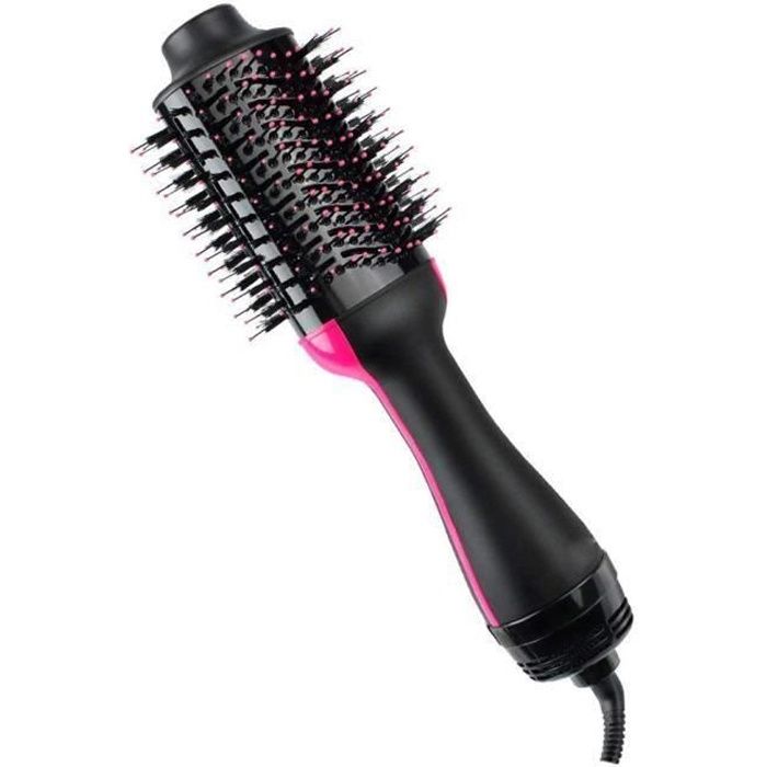 One Step sèche cheveux et volumateur,Salon Air Chaud Paddle Brosse à cheveux Générateur d'ions négatifs à lisser bigoudi Styl a401