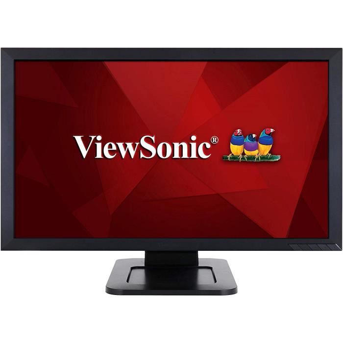Écrans PC ViewSonic TD2421 Moniteur à écran Tactile 24- 1920x1080 Pixels, 2 points Touch, 5ms, 200 CD-m², VGA, HDMI, DVI 420