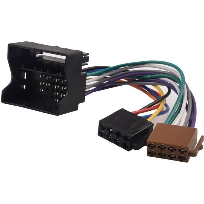 Câble de commutateur adaptateur d'autoradio ISO, pour BMW Mini Cooper E81 E82 E87 E88 E65 E66 E67