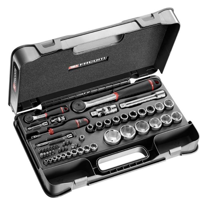 Facom RS.161-2 Coffret serrage 1/4- + 1/2-