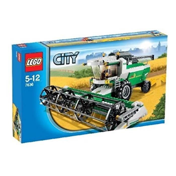 Jeu D'Assemblage LEGO LJAUT 7636 Ville Moissonneuse batteuse Ville Combine