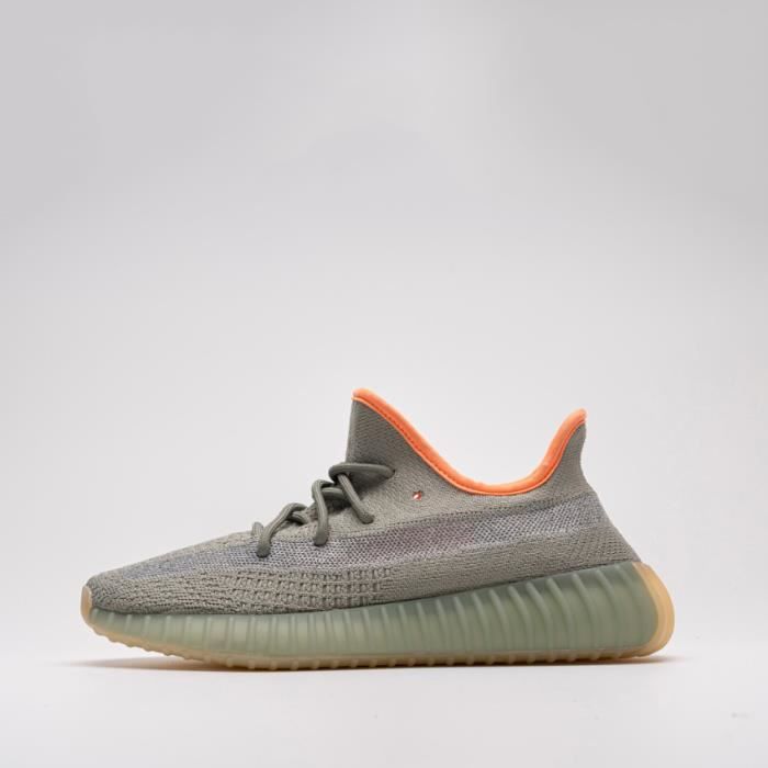 Basket Yezzy BOOST 350 V2 -Desert Sage- Real Boost FX9035 Chaussures de Running Homme Femme - Jaune