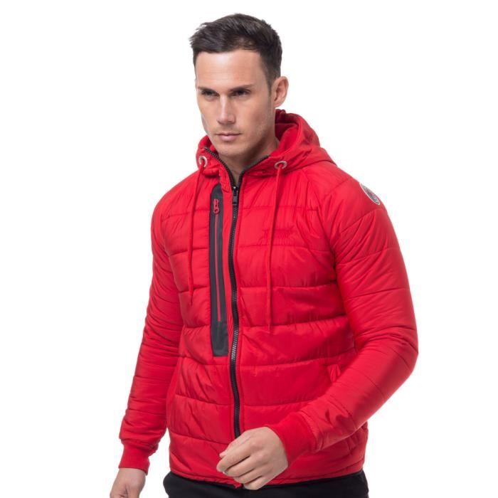 GEOGRAPHICAL NORWAY Doudoune COMPACTHOOD Rouge - Homme