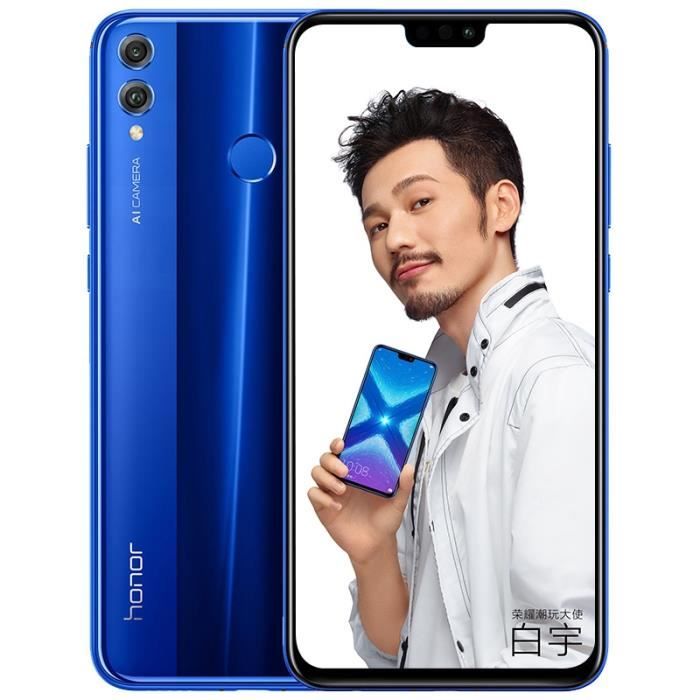 Honor 8X Bleu 64 Go