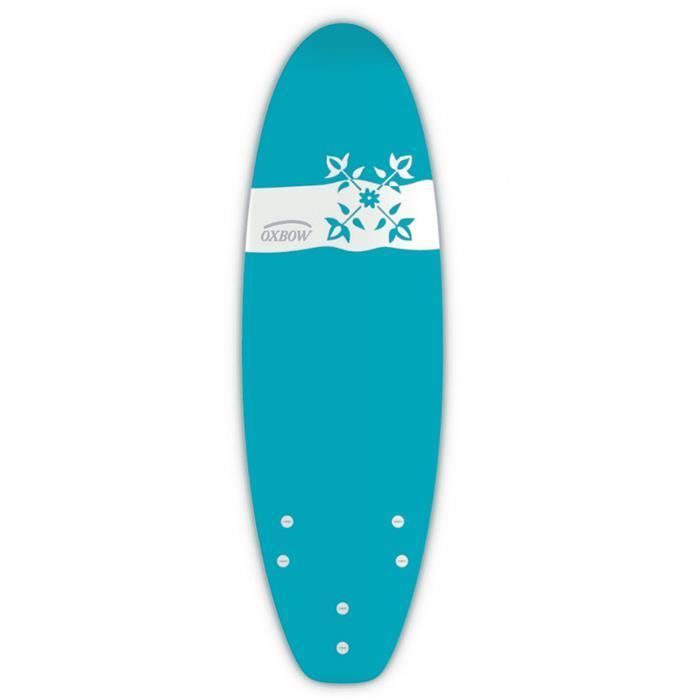 Surf shortboard OXBOW 5'6 chinadog mini shortboard paint 56 Blanc