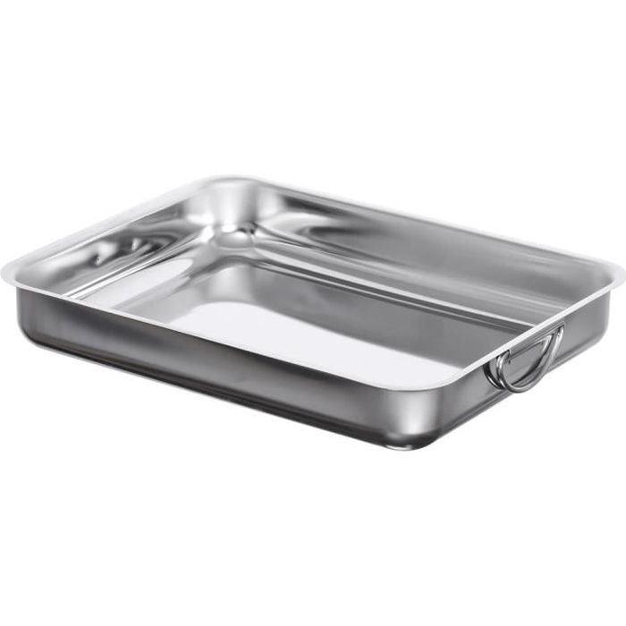 TABLE PASSION – PLAT A FOUR STAR INOX 40X32 CM NEURE NEUTRE