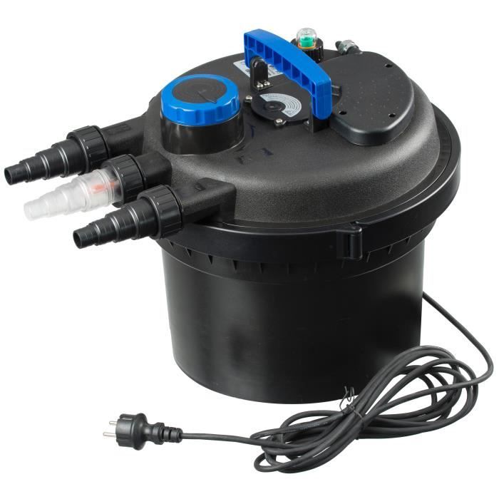 UBBINK Filtre à pression complet pour bassin Biopressure II 6000 PlusSet