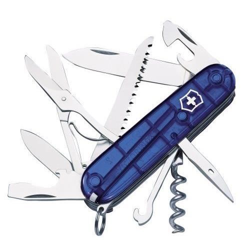 Victorinox 1.3713.T2 Couteau 11 P Translucide Bleu…